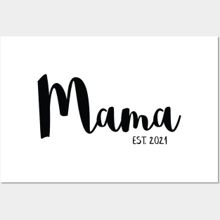 Mama Pregnancy Announcement Posters and Art